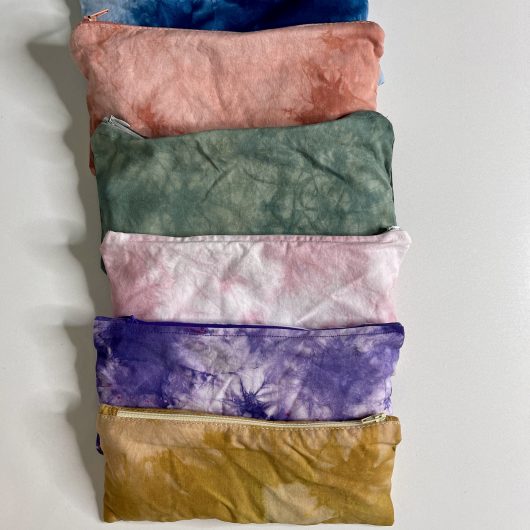 all colors eye pillows on white background